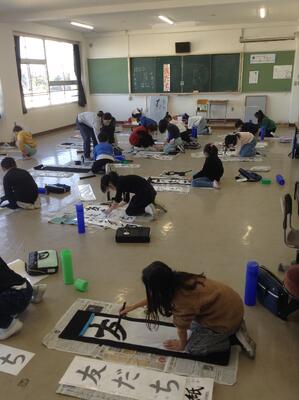 12月の練習の様子