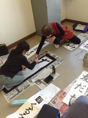 12月の練習の様子