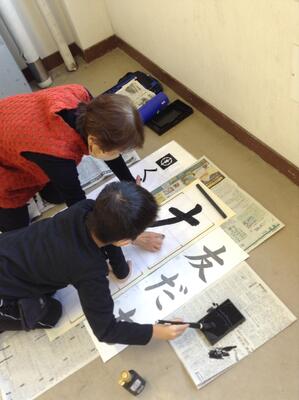 12月の練習の様子