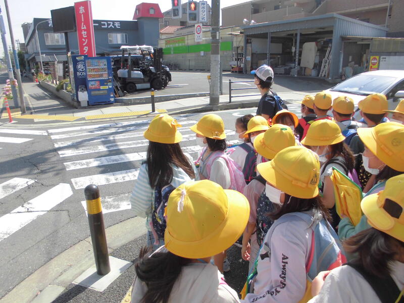 交通安全に気をつけて