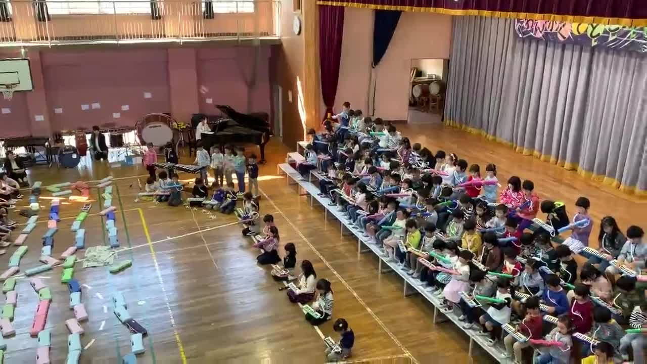 校内音楽会（1年生）①