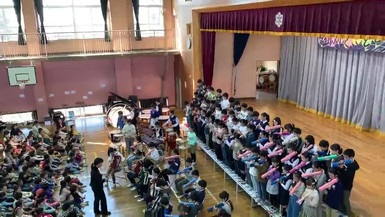 校内音楽会（6年生）③